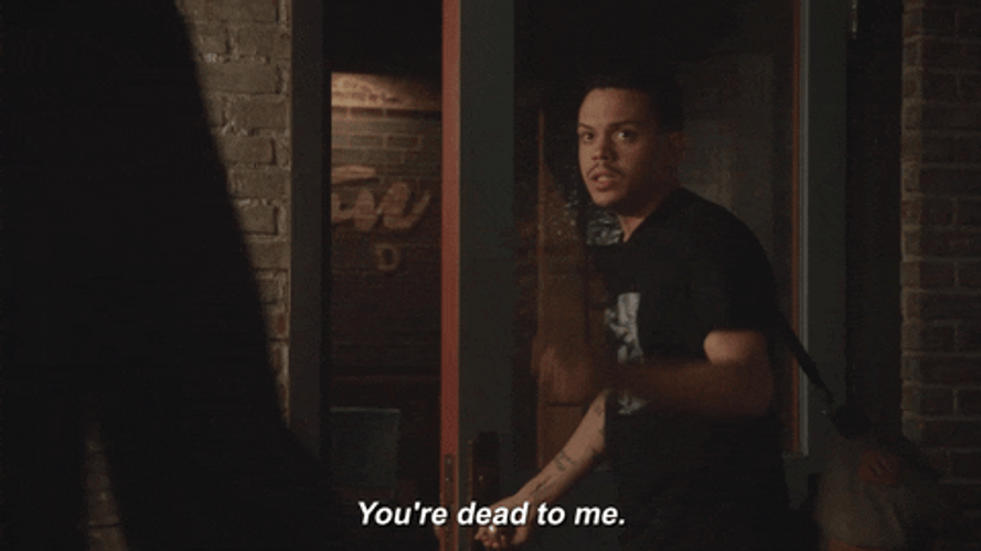 Youre Dead To Me Man Angrily Pointing GIF