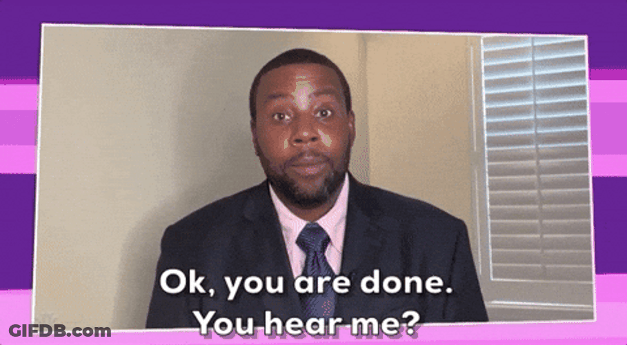 Youre Done Kenan Thompson SNL GIF