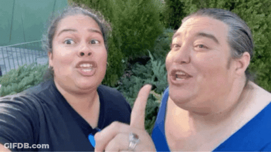 Youre Done Sassy Chubby Ladies GIF