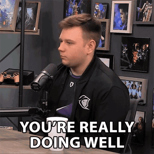 Youre Really Doing Well Good Job GIF