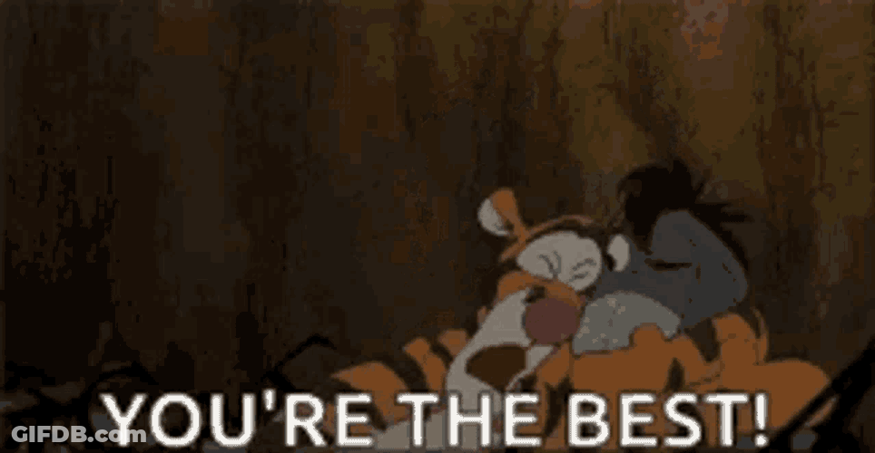 Youre The Best Hug GIF