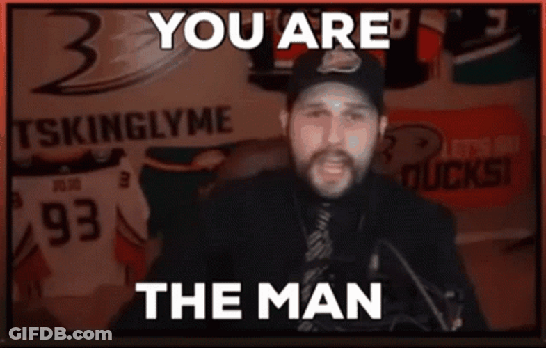 Youre The Man Aggressive Pointing GIF