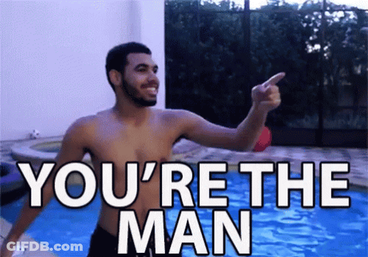 Youre The Man In The Pool GIF