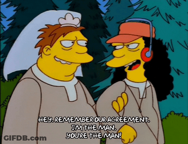 Youre The Man Otto Mann GIF