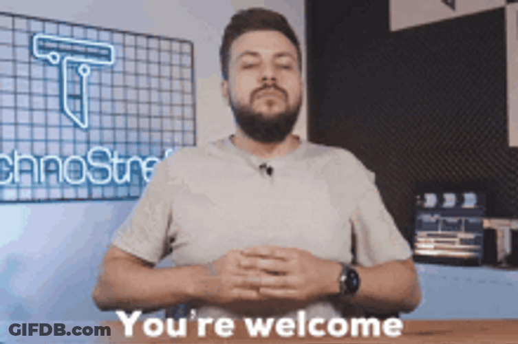 Youre Welcome Technostrefa Bow GIF