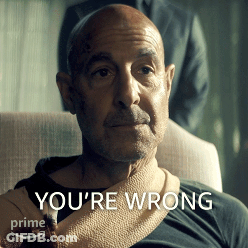 Youre Wrong Bernard Orlick GIF