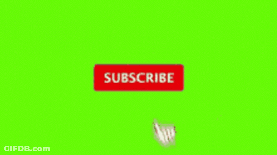 Youtube Green Screen Like And Subscribe GIF