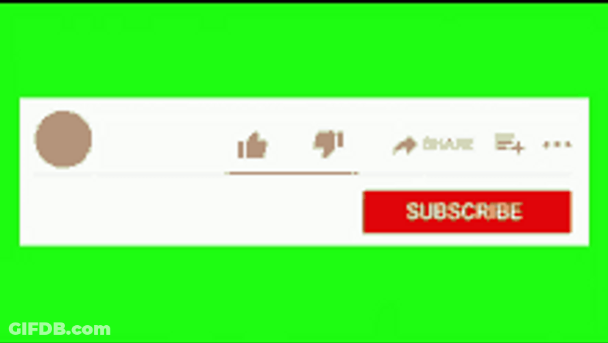 Youtube Like Subscribe Click Notification GIF