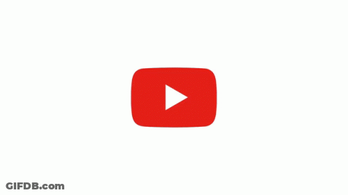 YouTube Logo In Red GIF