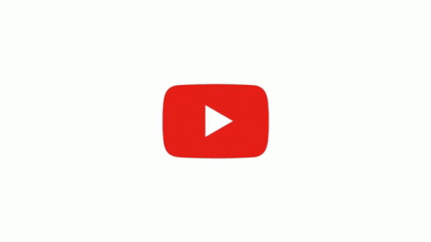 Youtube Logo Red Play Button Subscribe GIF