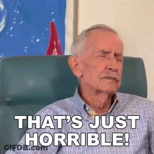 YouTube Shirt Man Says Bad News All Around GIF