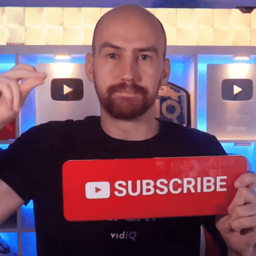 Youtuber Finger Snap Vanishing Subscribe Button GIF