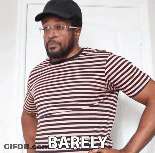 YouTuber La Guardia Cross Barely GIF