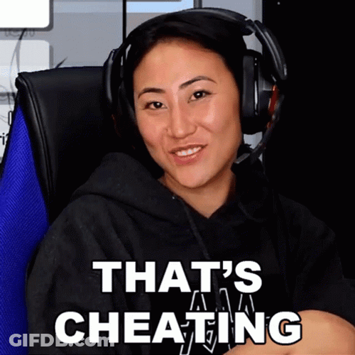 YouTuber Lizzy Capri That's Cheating GIF