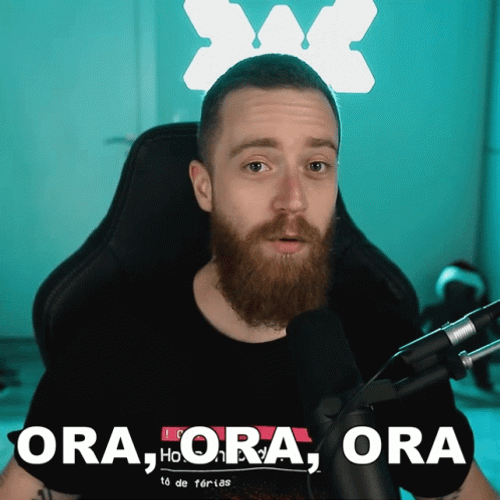 Youtuber Luba TV Ora Ora Ora GIF