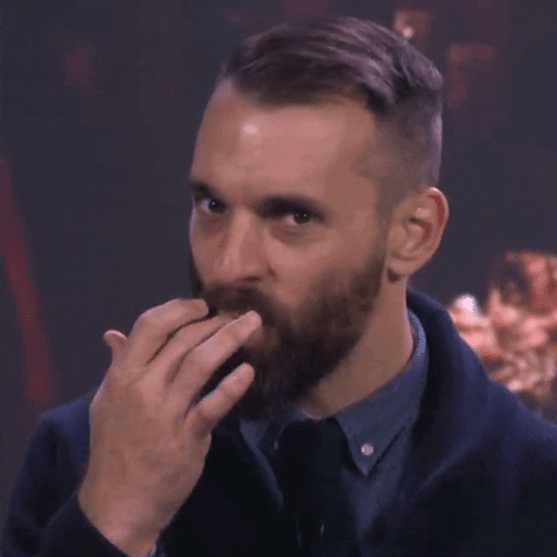 YouTuber Nick Scarpino Sensual Licking Finger GIF