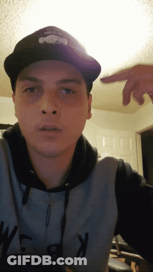 Youtuber Shoot Myself Handgun Mime GIF