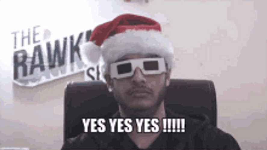 Youtuber TheRawKnee Rony Dasgupta Yes Yes Yes GIF