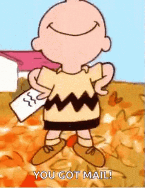 Youve Got Mail Charlie Brown GIF