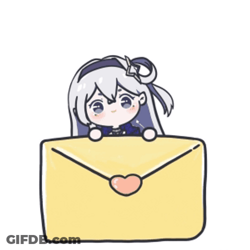 Youve Got Mail Chibi Girl GIF