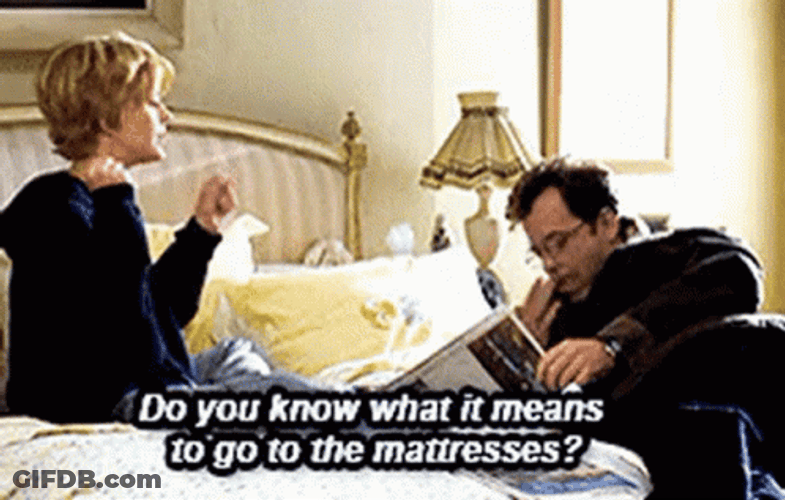 Youve Got Mail Meg Tom In Bed GIF