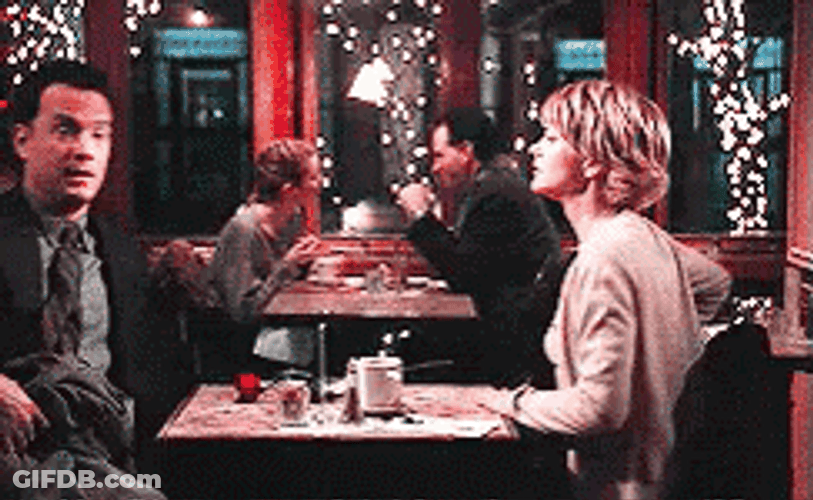 Youve Got Mail Tom Meg Date GIF
