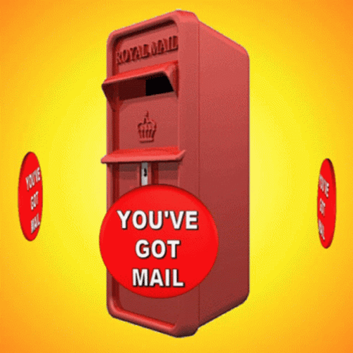 Youve Got Red Mail Box GIF