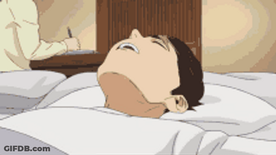 Yu Nishinoya Haikyu Snoring GIF
