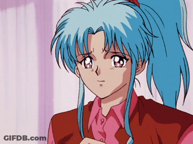 Yu Yu Hakusho Crying Botan GIF