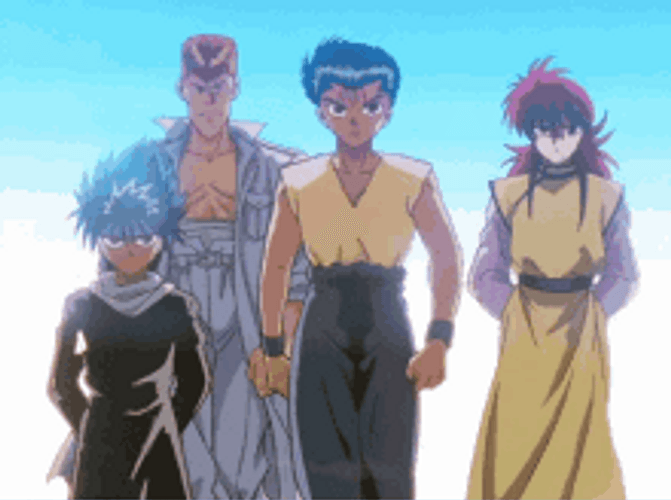 Yu Yu Hakusho Hie Anime Characters GIF