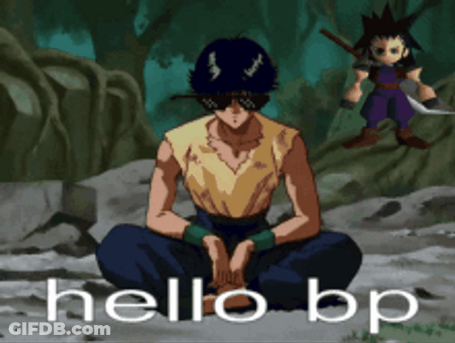 Yu Yu Hakusho Hie Yusuke Urameshi Aesthetic GIF