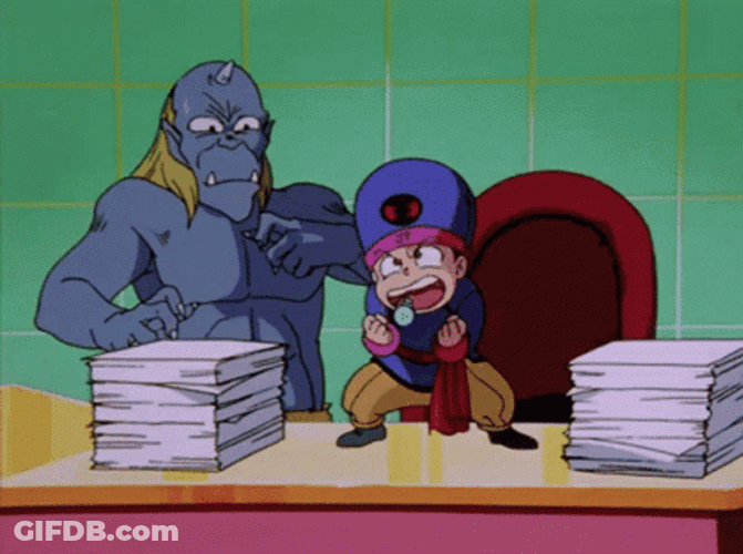 Yu Yu Hakusho Hysterical Koenma GIF