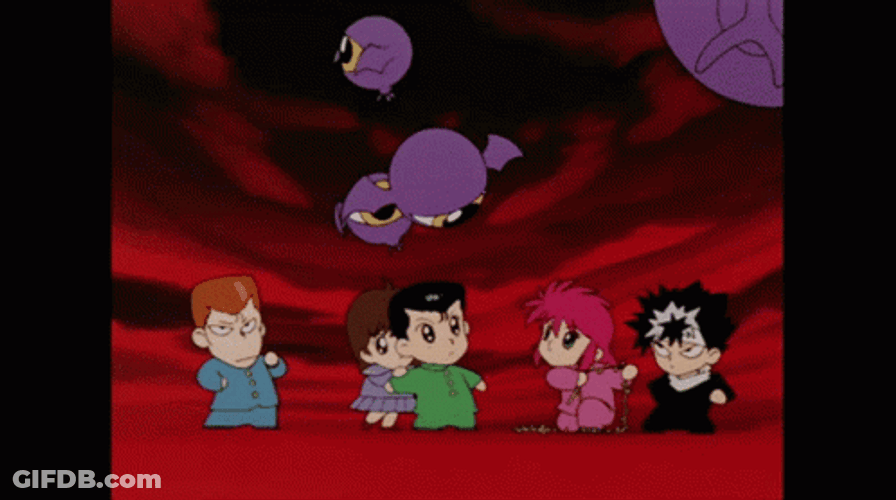 Yu Yu Hakusho Intro GIF