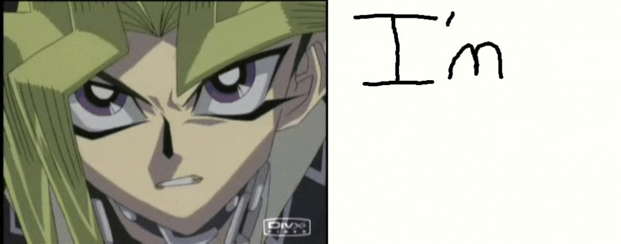 Yugioh I'm Not Happy GIF