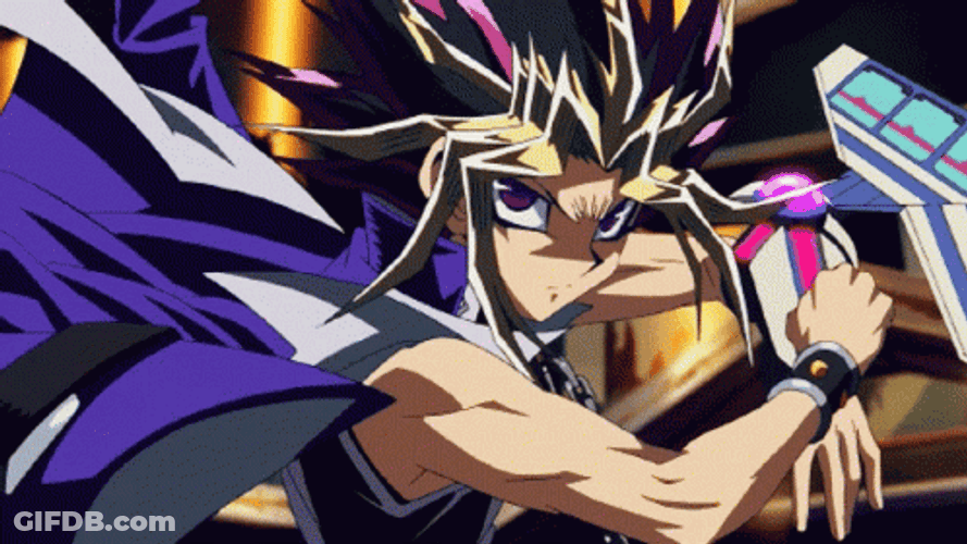 Yugioh Yami Yugi Full Card Attack GIF