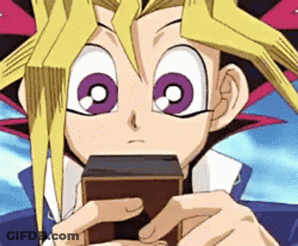 Yugioh Yugi Looking For Cards GIF