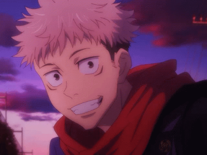 Yuji Itadori Laugh GIF