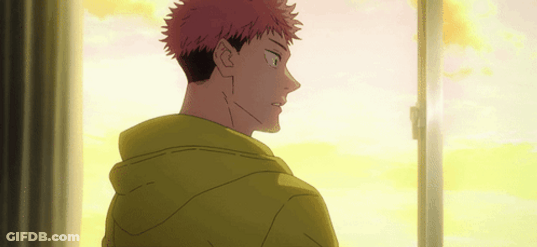Yuji Itadori Standing GIF