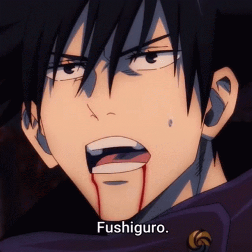 Yuji Itadori Talking With Fushiguro GIF