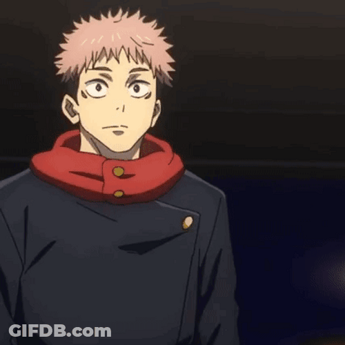 Yuji Sad Face Reaction GIF