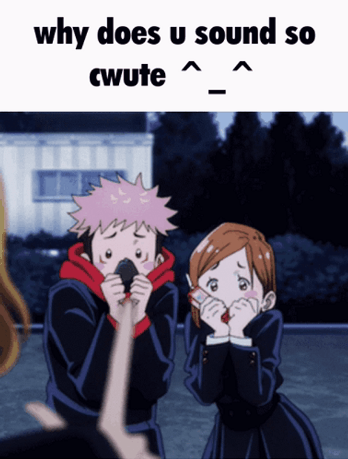 Yuji Why Does You Sound So Cute GIF