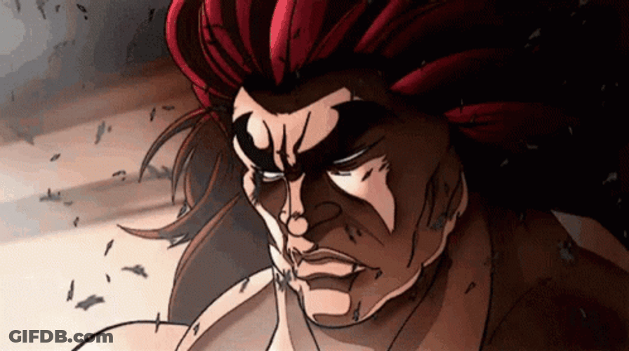 Yujiro Hanma Malicious Smirk GIF
