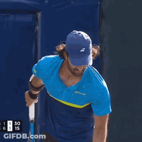 Yuki Bhambri Serve GIF