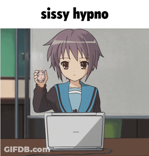 Yuki Nagato Sissy Hypno GIF