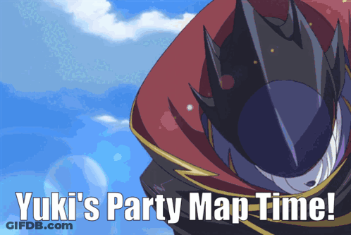 Yuki Party Map Time Displayed GIF