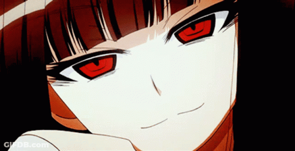Yuko Ichihara Evil Grin GIF