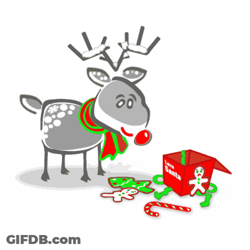 Yukon Cornelius Friend Rudolph Loves Santa GIF