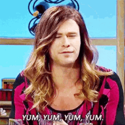 Yum Chris Hemsworth Drag Queen GIF