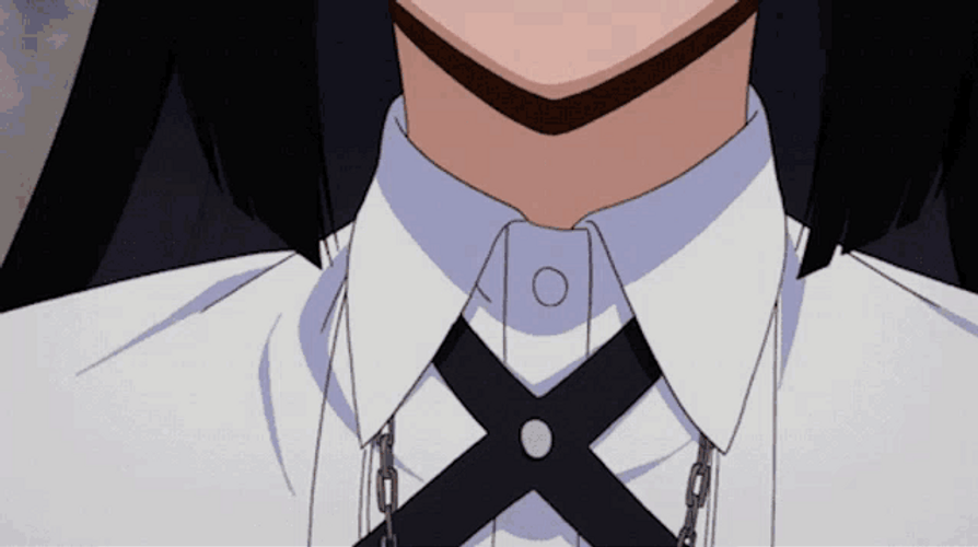 Yumeko Jabami Refusing GIF