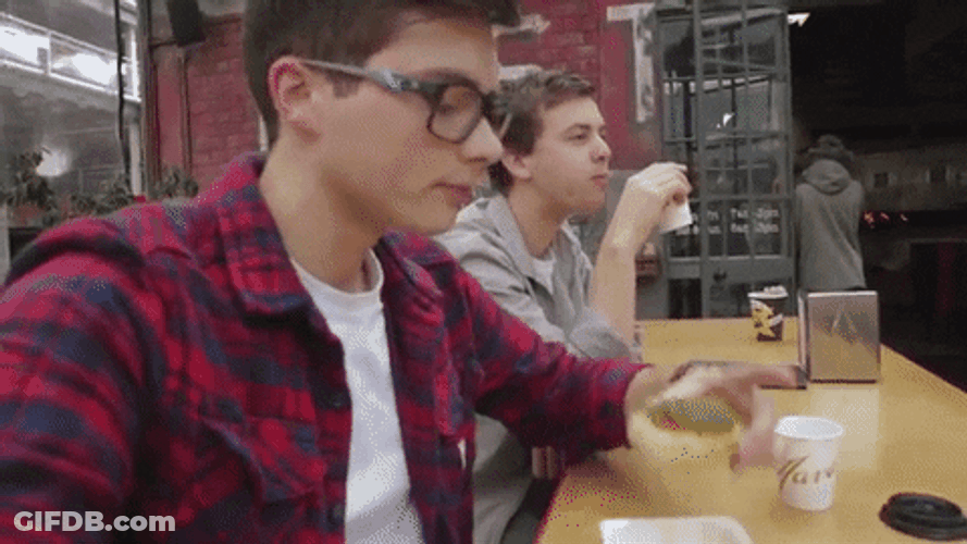 Yummy Avocado Toast Bite GIF